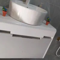 کمد و کاسه روشویی و شیر روشویی|لوازم سرویس بهداشتی|سنندج, |دیوار