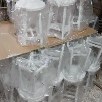 استند MDF درجه ۱ سفید و قهوه‌ای