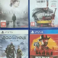 تعدادی دیسک پلمپ و کارکرده بازی  play station