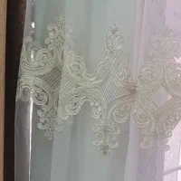 فروش دو عدد پرده پارچه ترک