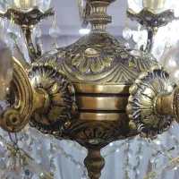 لوستر ۱۲ شعله|لوستر و چراغ آویز|محمدیه-قزوین, |دیوار