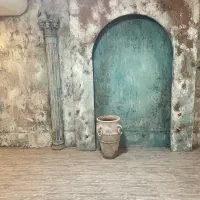 نقاشی پتینه   اجرای میکرو سمنت  نقاشی  پری