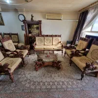 مبلمان چوبی کار دست اصفهان|مبلمان خانگی و میز عسلی|اهواز, پادادشهر|دیوار