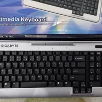 کیبورد GIGABYTE Slim Muldia Keyboard مدل GK-8C