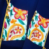 مانتو پانچ گلدوزی|لباس|وحیدیه, |دیوار