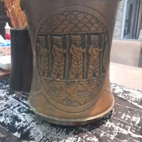 سطل مسی قدیمی