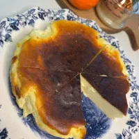 چیز کیک سن سباستین(سوخته)