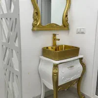 روشویی سلطنتی طلایی|لوازم سرویس بهداشتی|ایلام, |دیوار