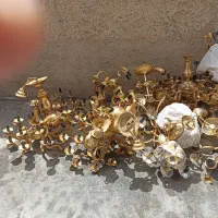 فروشنده و خریدار وسایل برنزی لوستر ومس