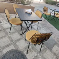 صندلی فلزی کافه رستوران