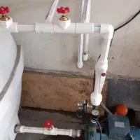 انواع لوله کشی، جوشکاری و نصب پمپ مخزن