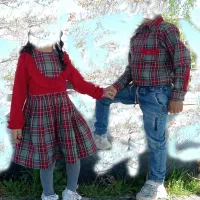 ست لباس دخترانه و پسرانه