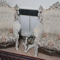 مبل ۹ نفره تمیز|مبلمان خانگی و میز عسلی|هشتگرد, شهرک بعثت|دیوار