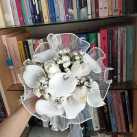 دسته گل عروس/ گل لاله لمسی|گل مصنوعی|مشهد, موسوی قوچانی|دیوار