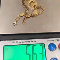 دستبند طلا وزن ۵.۶۳