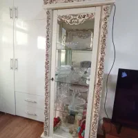 بوفه سفید اینه دار