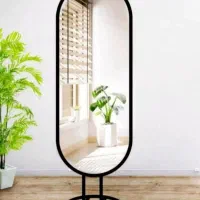 اینه کپسولی /اینه دوسر گرد/پایه دار