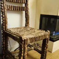 صندلی تک نفره دست‌ساز