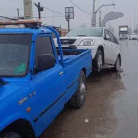 امداد خودرو ، یدک کش ، نیسان با جک خودرو بر