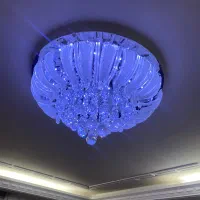 لوستر سقفی|لوستر و چراغ آویز|تهران, گلستان (شهرک راه آهن)|دیوار