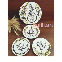 دیوارکوب. آیننه دستی. ست عود سوز و جای شمع و..