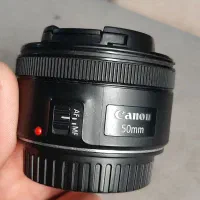 لنز ۵۰ کنون|دوربین عکاسی و فیلم‌برداری|رشت, حافظ آباد|دیوار