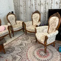 مبل استیل در حد نو|مبلمان خانگی و میز عسلی|قم, سالاریه|دیوار