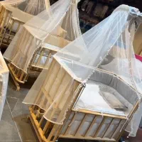 گهواره سنتی مدل میلینا تخت کنار مادر مدل میلینا