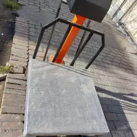 باسکول صنعتی 80X80 چرخ دار