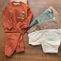 بلوز شلوار پاییزی اسپرت لاکچری لباس بچه گانه|کفش و لباس بچه|کرج, دهقان ویلا|دیوار