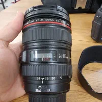 لنز 24-105 L تایپ یک + فیلتر UV و پلارایز