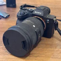 سونی alpha 7 r4 به همراه لنز sigma 24 70