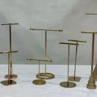 فلزی تی شکل گوشواره