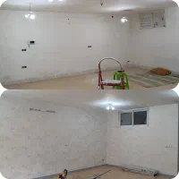 کاغذ دیواری نقاشی تی وی وال کابینت کمد کناف