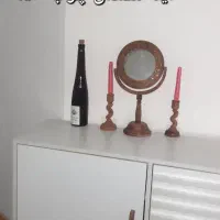 آینه و شمعدان