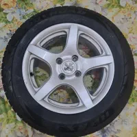 فروش۴حلقه رینگ و لاستیک پژو سالم