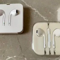 دوعدد هندزفری ایرپادز اپلapple EarPods از پک اصلی