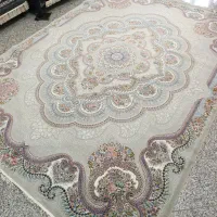 فرش ۷۰۰ شانه درجه یک اصل زمرد مشهد   یک تخته