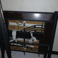 دو عدد تخت بدون تشک