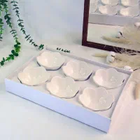 پیاله سرامیکی طرح گل 6عددی