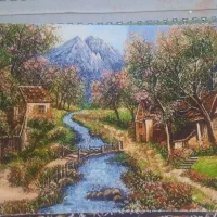 تابلو فرش بهار