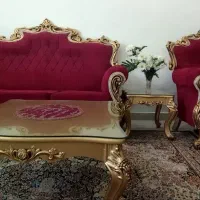 مبل استیل ۷ نفره|مبلمان خانگی و میز عسلی|رشت, عینک|دیوار