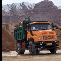 حمل ماسه شن مخلوط و مصالح ساختمانی و راهداری