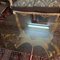 مبلمان سلطنتی ۱۰نفره با ۲تا جلومبلی و۲تاعسلی|مبلمان خانگی و میز عسلی|تهران, آبشار|دیوار