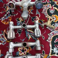 پنج عدد شیر برنجی