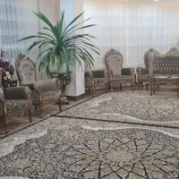 مبل سلطنتی ۹ نفره با میز و عسلی