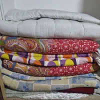 تشک دو نفره و لحاف دو نفره سالم و مرتب