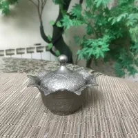 قندان نقره ای کوچک