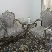 فروش فوری مبل سلطنتی 9 نفره|مبلمان خانگی و میز عسلی|گرگان, |دیوار