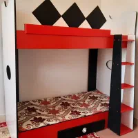 مبل وتخت دو طبقه